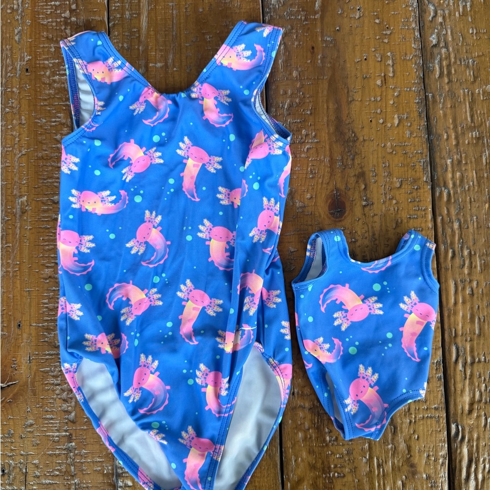 Destira Lotl Print Leotard + babydoll version, Small
